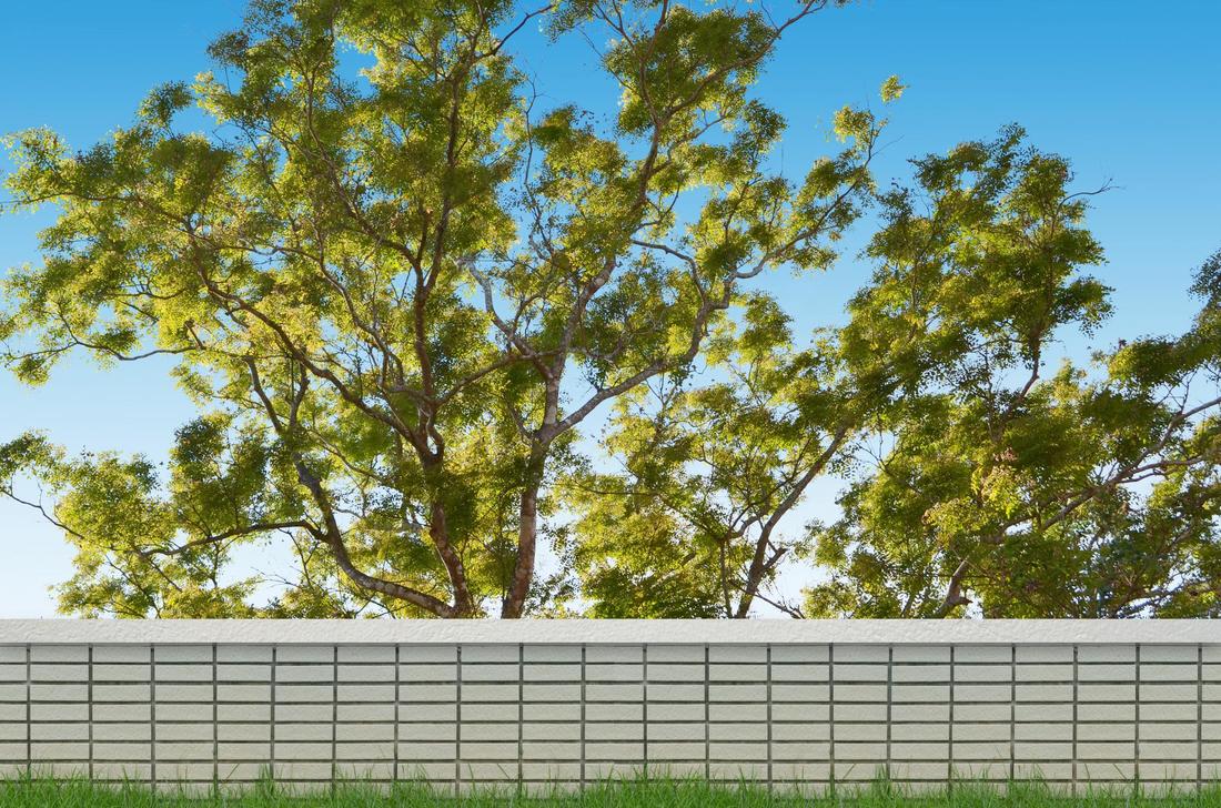 This is a picture of a San Diego block fence cost.